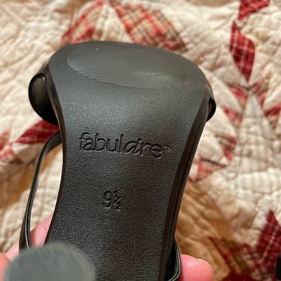 Black Dress Sandals - Picture 6 of 6